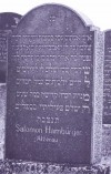 Solomon, son of Dan Hamburger tombstone